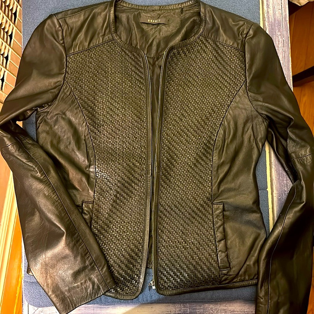 Esprit leather jacket
